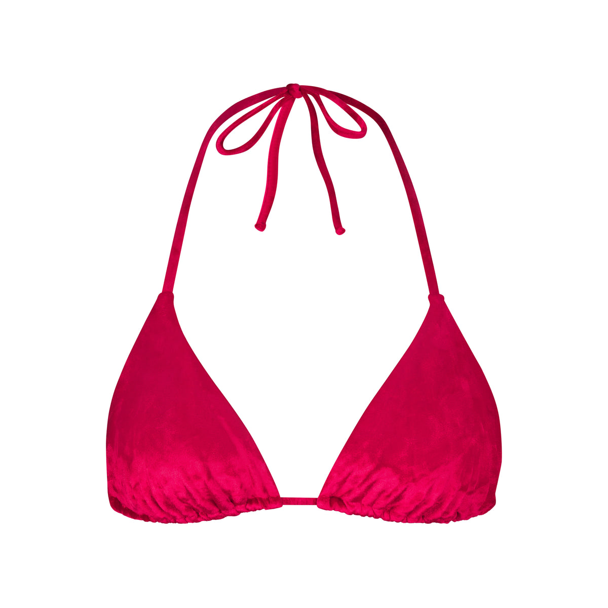 CRUSHED VELVET TRIANGLE BIKINI TOP – Solutions For Every Body | Skimsus ...
